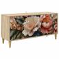 Preview: TV-Schrank BORNE 102 x 33 x 50 cm Sonoma Holzwerkstoff