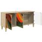 Preview: TV-Schrank BONN 102 x 33 x 50 cm Sonoma Holzwerkstoff