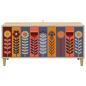 Preview: TV-Schrank ESSEN 102 x 33 x 50 cm Sonoma Holzwerkstoff