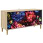 Preview: TV-Schrank KIEL 102 x 33 x 50 cm Sonoma Holzwerkstoff