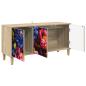 Preview: TV-Schrank KIEL 102 x 33 x 50 cm Sonoma Holzwerkstoff