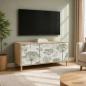 Preview: ARDEBO.de - TV-Schrank GOTHA 102 x 33 x 50 cm Sonoma Holzwerkstoff