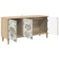 Preview: TV-Schrank GOTHA 102 x 33 x 50 cm Sonoma Holzwerkstoff