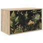 Preview: ARDEBO.de - Wandmontierter TV-Schrank RHENEN 69 x 33 x 40 cm Sonoma-Eiche
