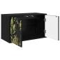 Preview: Wandmontierter TV-Schrank RHENEN 69 x 33 x 40 cm Holzwerkstoff