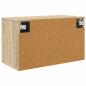 Preview: Wandmontierter TV-Schrank RAALTE 69 x 33 x 40 cm Sonoma-Eiche