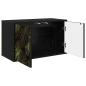 Preview: Wandmontierter TV-Schrank ELBURG 69 x 33 x 40 cm Holzwerkstoff