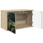 Preview: Wandmontierter TV-Schrank WIJHE 69 x 33 x 40 cm Sonoma-Eiche