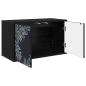 Preview: Wandmontierter TV-Schrank DOKKUM 69 x 33 x 40 cm Holzwerkstoff