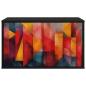 Preview: Wandmontierter TV-Schrank HEESCH 69 x 33 x 40 cm Holzwerkstoff