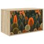 Preview: ARDEBO.de - Wandmontierter TV-Schrank ZAANDAM 69 x 33 x 40 cm Sonoma-Eiche