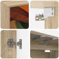 Preview: Wandmontierter TV-Schrank BONN 69 x 33 x 40 cm Sonoma-Eiche