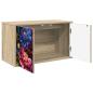 Preview: Wandmontierter TV-Schrank KIEL 69 x 33 x 40 cm Sonoma-Eiche