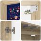 Preview: Wandmontierter TV-Schrank MAINZ 69 x 33 x 40 cm Sonoma-Eiche