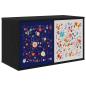 Preview: ARDEBO.de - Wandmontierter TV-Schrank MAINZ 69 x 33 x 40 cm Holzwerkstoff