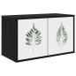 Preview: ARDEBO.de - Wandmontierter TV-Schrank HANAU 69 x 33 x 40 cm Holzwerkstoff