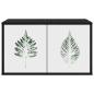 Preview: Wandmontierter TV-Schrank HANAU 69 x 33 x 40 cm Holzwerkstoff