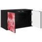 Preview: Wandmontierter TV-Schrank AACHEN 69 x 33 x 40 cm Holzwerkstoff
