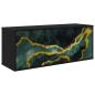 Preview: Wandmontierter TV-Schrank WIJHE 102 x 33 x 40 cm Holzwerkstoff