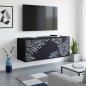 Preview: ARDEBO.de - Wandmontierter TV-Schrank DOKKUM 102 x 33 x 40 cm Holzwerkstoff