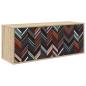 Preview: ARDEBO.de - Wandmontierter TV-Schrank OMMEN 102 x 33 x 40 cm Sonoma-Eiche