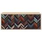 Preview: Wandmontierter TV-Schrank OMMEN 102 x 33 x 40 cm Sonoma-Eiche