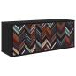 Preview: ARDEBO.de - Wandmontierter TV-Schrank OMMEN 102 x 33 x 40 cm Holzwerkstoff