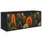 Preview: ARDEBO.de - Wandmontierter TV-Schrank ZAANDAM 102 x 33 x 40 cm