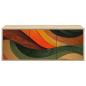 Preview: Wandmontierter TV-Schrank BONN 102 x 33 x 40 cm Sonoma-Eiche