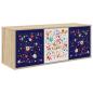 Preview: Wandmontierter TV-Schrank MAINZ 102 x 33 x 40 cm Sonoma-Eiche