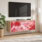 Preview: ARDEBO.de - Wandmontierter TV-Schrank AACHEN 102 x 33 x 40 cm Sonoma-Eiche
