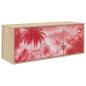 Preview: Wandmontierter TV-Schrank AACHEN 102 x 33 x 40 cm Sonoma-Eiche