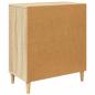 Preview: Kommode RHENEN Dschungelmotiv 66 x 36,5 x 75 cm Holzwerkstoff