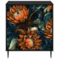Preview: Kommode LOCHEM Orangenmuster 66 x 36,5 x 76 cm Holzwerkstoff