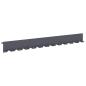 Preview: Raseneinfassung 20 stk. 102 x 10 x 4 cm Stahl Anthrazit