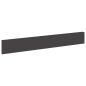 Preview: Rasenkante 10 stk. 100 x 15 cm Stahl Schwarz