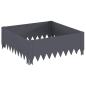 Preview: Raseneinfassung 60 x 60 x 20 cm Stahl Anthrazit