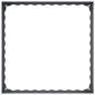 Preview: Raseneinfassung 60 x 60 x 20 cm Stahl Anthrazit
