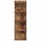 Preview: Wandregal Altholz 30 x 15 x 100 cm Holzwerkstoff