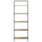 Preview: Bücherregal 5 Ebenen 60 x 24 x 168 cm Holzwerkstoff