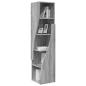Preview: Eckschrank 32x32x140cm Holzwerkstoff Sonoma-Grau