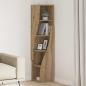 Preview: ARDEBO.de - Eckschrank 32x32x140cm Holzwerkstoff Artisan-Eiche