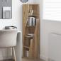 Preview: Eckschrank 32x32x140cm Holzwerkstoff Artisan-Eiche