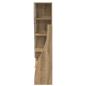 Preview: Eckschrank 32x32x140cm Holzwerkstoff Artisan-Eiche