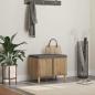 Preview: ARDEBO.de - Flurbank Artisan-Eiche 60 x 38 x 46 cm