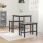 Preview: Esstische 60 x 60 x 75 cm METALL Quadratisch
