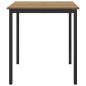 Preview: Esstische 70 x 70 x 75 cm METALL Quadratisch