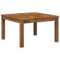 Preview: ARDEBO.de - Couchtisch Natur 60 x 60,5 x 36 cm Massivholz Akazie