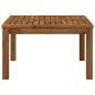 Preview: Couchtisch Natur 60 x 60,5 x 36 cm Massivholz Akazie