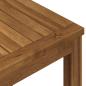 Preview: Couchtisch Natur 60 x 60,5 x 36 cm Massivholz Akazie